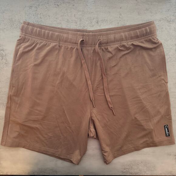 NWOT Comfrt Cloud Lounge Shorts Mocha Large - Picture 3 of 5